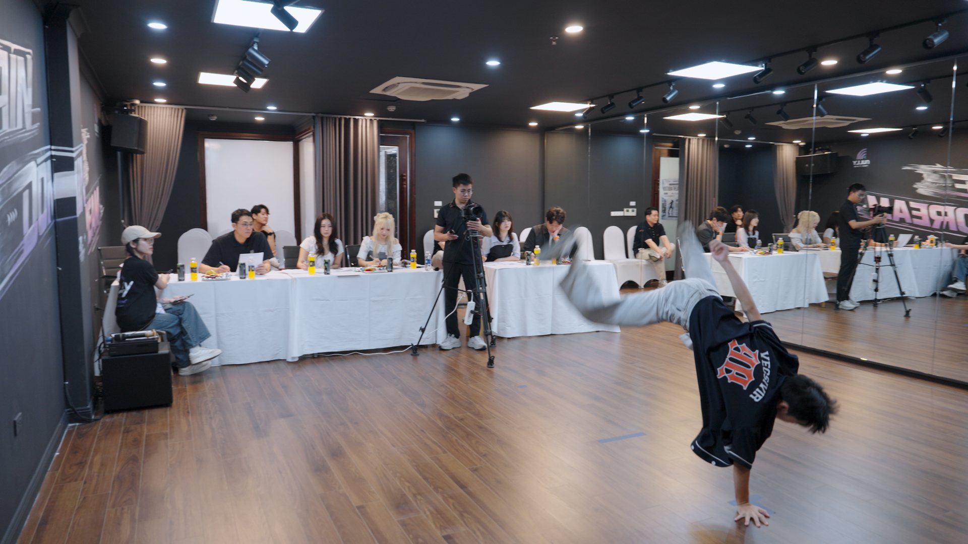 그랜드 오디션 심사 현장